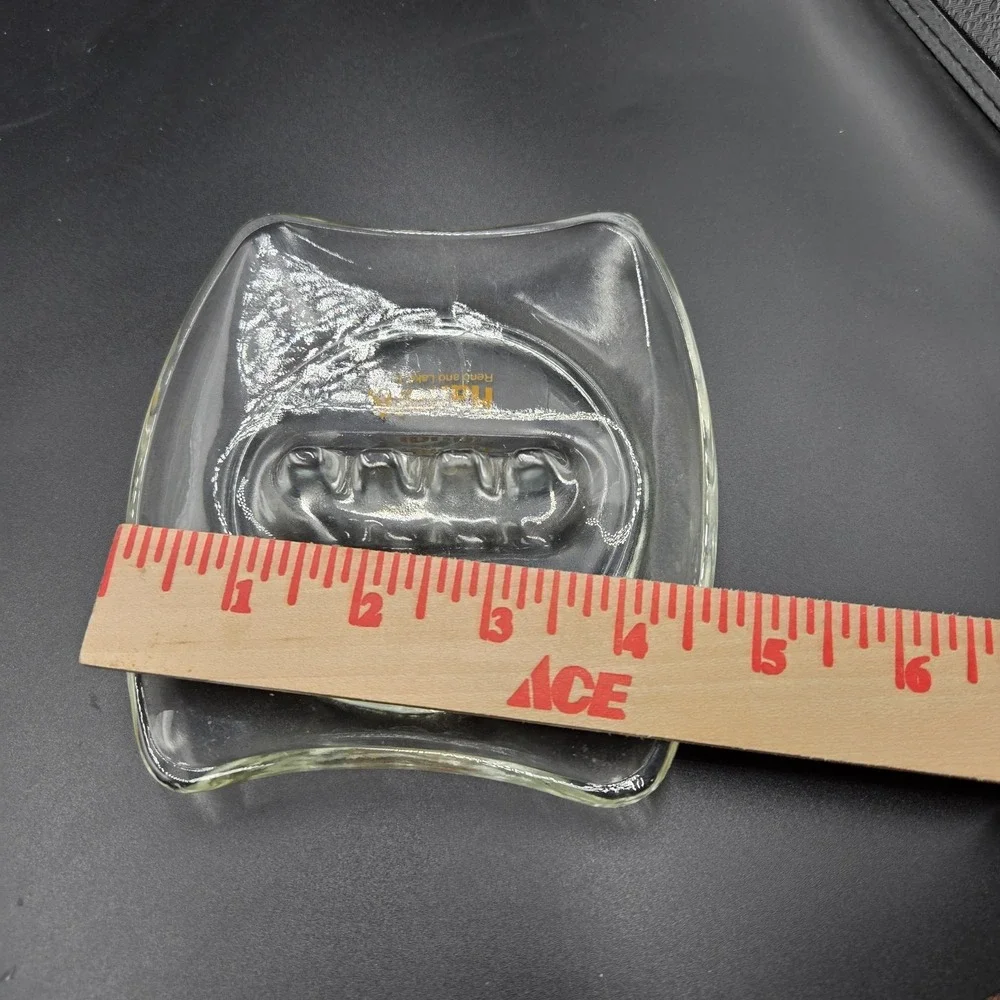Vintage Harrahs Casino‎ Reno Lake Tahoe NV Advertising Clear Ashtray 5